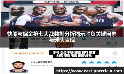 快船与掘金抢七大战数据分析揭示胜负关键因素与球队表现